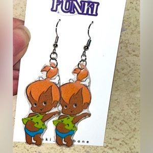 Flintstones Pebbles Earrings